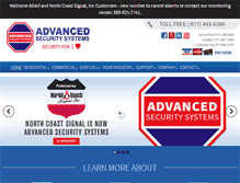 Tablet Screenshot of advancedsecurity.us