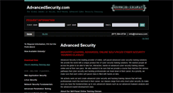 Desktop Screenshot of advancedsecurity.com